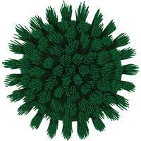 HyDrive Round Drill Brush, Extra Stiff Bristles, 3-1/10" Long, Green Brunswick Fyr & Safety