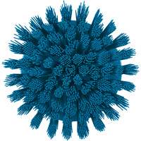 HyDrive Round Drill Brush, Extra Stiff Bristles, 3-1/10" Long, Blue Brunswick Fyr & Safety
