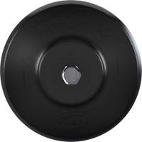 HyDrive Round Drill Brush, Extra Stiff Bristles, 3-1/10" Long, Black Brunswick Fyr & Safety