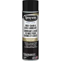 Lubrifiant au molybd&egrave;ne Pro Line pour chaînes et c&acirc;bles, Canette a&eacute;rosol Brunswick Fyr & Safety