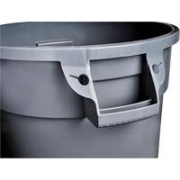Grey Titan Garbage Container, Plastic, 20 US gal. Brunswick Fyr & Safety
