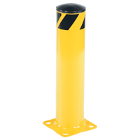 Butoir de s&eacute;curit&eacute;, Acier, 24" h x 5-1/2" la, Jaune Brunswick Fyr & Safety