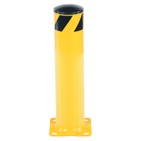 Butoir de s&eacute;curit&eacute;, Acier, 24" h x 5-1/2" la, Jaune Brunswick Fyr & Safety