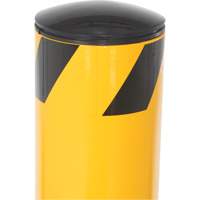 Borne, Acier, 42" h x 5-1/2" la, Jaune Brunswick Fyr & Safety