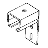Curtain Partition Wall Mount End Connector KB010 | Brunswick Fyr & Safety