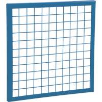 Wire Mesh Partition Components - Sliding Doors, 8' W x 10' H KD107 | Brunswick Fyr & Safety