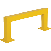 Safety Guards, 4' W x 1.5' H, Yellow Brunswick Fyr & Safety