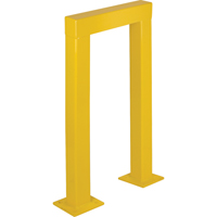 Safety Guards, 2' W x 3.5' H, Yellow Brunswick Fyr & Safety