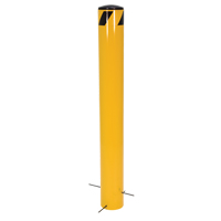 Bornes &agrave; couler, Acier, 36-1/2" h x 5-9/16" la, Jaune Brunswick Fyr & Safety