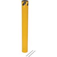 Bornes &agrave; couler, Acier, 48-1/2" h x 5-9/16" la, Jaune Brunswick Fyr & Safety