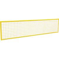 Wire Mesh Partition Components - Panels, 2' H x 8' W KH915 | Brunswick Fyr & Safety