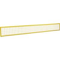 Wire Mesh Partition Components - Panels, 1' H x 8' W KH927 | Brunswick Fyr & Safety