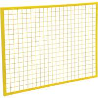 Wire Mesh Partition Components - Panels, 4' H x 3' W KH930 | Brunswick Fyr & Safety