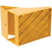 Ice Chocks, Steel, Yellow, 8" W x 10-1/2" D x 9-1/4" H KH964 | Brunswick Fyr & Safety
