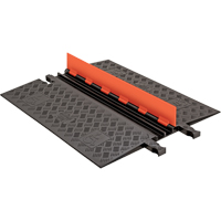 Guard Dog&reg; Low Profile ADA/DDA Cable Protector, 2 Channels, 36" L x 28.38" W x 1.25" H Brunswick Fyr & Safety