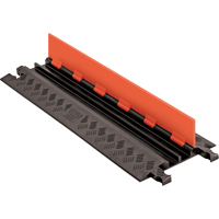 Protecteur de c&acirc;ble &agrave; profil bas Guard Dog, 2 canaux, 36" lo x 11,94" la x 1,25" h Brunswick Fyr & Safety