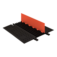 Guard Dog&reg; Low Profile ADA/DDA Cable Protector, 5 Channels, 36" L x 33.3" W x 1.25" H Brunswick Fyr & Safety