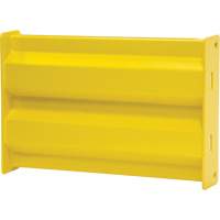 Industrial Safety Guard Rail, Steel, 19" L x 12" H, Safety Yellow KI237 | Brunswick Fyr & Safety