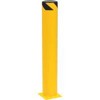 Safety Pipe Bollard, Steel, 42" H x 6-5/8" W, Yellow KI261 | Brunswick Fyr & Safety