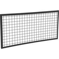Wire Mesh Partition Panel, 2' H x 4' W KI278 | Brunswick Fyr & Safety