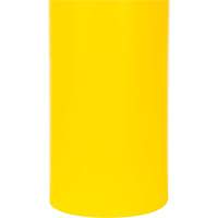 Capuchon en poly&eacute;thyl&egrave;ne pour borne de protection, 6-5/8" dia. x 52" l, Rouge/Jaune Brunswick Fyr & Safety
