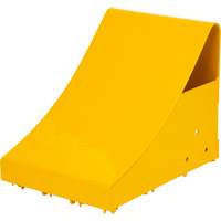 Ice Chocks, Steel, Yellow, 8-1/16" W x 10-5/8" D x 8-13/16" H Brunswick Fyr & Safety