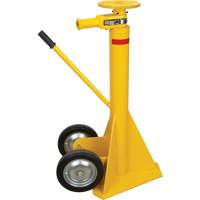 Cric &agrave; rochet pour remorque &agrave; capacit&eacute; statique de 100 000 lb, Cap. de levage 20 tonnes Brunswick Fyr & Safety