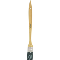 Radiator Paint Brush, Bristle, Wood Handle, 1-1/2" Width Brunswick Fyr & Safety