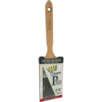 Angular Pro Paint Brush, Poly/Nylon, Wood Handle, 2-1/2" Width Brunswick Fyr & Safety