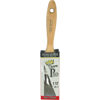 Straight Pro Paint Brush, Poly/Nylon, Wood Handle, 1-1/2" Width Brunswick Fyr & Safety