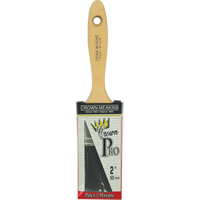 Straight Pro Paint Brush, Poly/Nylon, Wood Handle, 2" Width Brunswick Fyr & Safety
