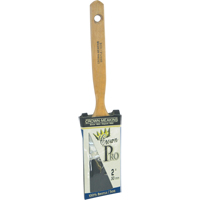 Crown Pro Straight Paint Brush, Bristle, Wood Handle, 2" Width Brunswick Fyr & Safety