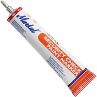 Security Check Paint Marker, 1.7 oz., Tube, Red KP858 | Brunswick Fyr & Safety