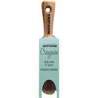 Chalked Oval Paint Brush, Polyester/Synthetic, Wood Handle, 1" Width KQ057 | Brunswick Fyr & Safety