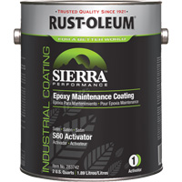 Rev&ecirc;tement dentretien &eacute;poxydique &agrave; base deau Sierra S60 partie 1 activateur, Gallon Brunswick Fyr & Safety