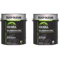 Trousse de rev&ecirc;tement dentretien &eacute;poxydique &agrave; base deau Sierra S60, Gallon, Gris Brunswick Fyr & Safety