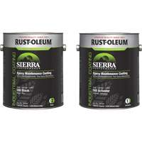 Trousse de rev&ecirc;tement dentretien &eacute;poxydique &agrave; base deau Sierra S60, Gallon, Noir Brunswick Fyr & Safety