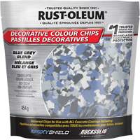 Decorative Colour Chips, 474 g, Bag, Blue/Grey KQ256 | Brunswick Fyr & Safety