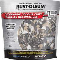 Decorative Colour Chips, 474 g, Bag, Tan KQ257 | Brunswick Fyr & Safety