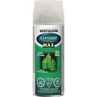 Specialty Glow-in-the-Dark Max Paint, Aerosol Can, Clear Brunswick Fyr & Safety