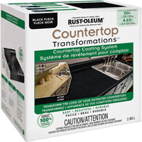 Countertop Transformations<sup>®</sup> Fleck Countertop Coating System, 2.37 L, Kit, Black KQ447 | Brunswick Fyr & Safety
