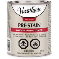 Conditionneur de bois de premi&egrave;re qualit&eacute; Varathane, 946 ml, Transparent Brunswick Fyr & Safety