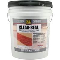 Seal-Krete&reg; Protective Sealer, 18.93 L, Water-Based, Gloss, Clear Brunswick Fyr & Safety