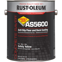 6600 System Heavy Duty Maintenance Floor Coating, 1 gal., Textured, Yellow KR402 | Brunswick Fyr & Safety