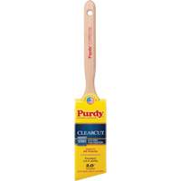 Pinceau Clearcut Glide, Poly/nylon, Manche Bois, Largeur de 2" Brunswick Fyr & Safety