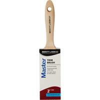 Pinceau pour garnitures Master, Poly/nylon, Manche Bois, Largeur de 2" Brunswick Fyr & Safety