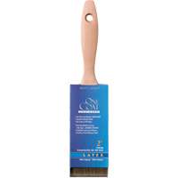 Pinceau pour murs et garnitures 100% One Coat, Polyester, Manche Bois, Largeur de 2" Brunswick Fyr & Safety