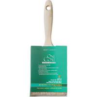 Pinceau pour murs et moulures One Coat, Soie blanche, Manche Bois, Largeur de 4" Brunswick Fyr & Safety