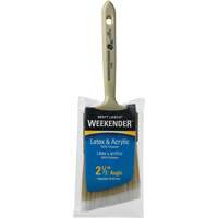 Weekender™ Angle Paint Brush, Polyester, Plastic Handle, 2-1/2" Width KR626 | Brunswick Fyr & Safety