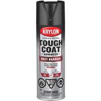Peinture Tough Coat avec technologie Rust Barrier, Noir, Tr&egrave;s brillant, 425 g, Canette a&eacute;rosol Brunswick Fyr & Safety